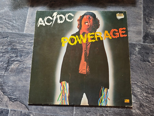 Schallplatte vinyl power - ac/dc,