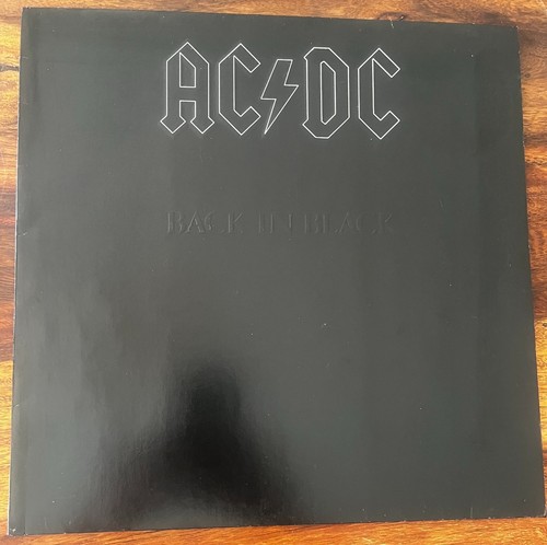 Back in black lp - ac/dc, –back