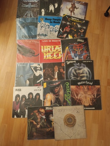 Sammlung rock metal - lp, 16+