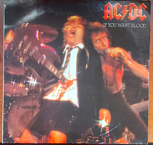 Vinyl konvolut - ac/dc,