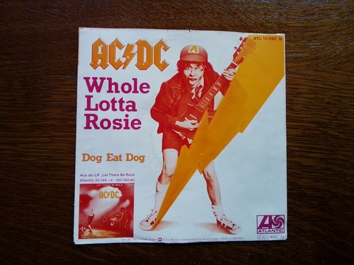 Whole lotta rosie - dc, 7"
