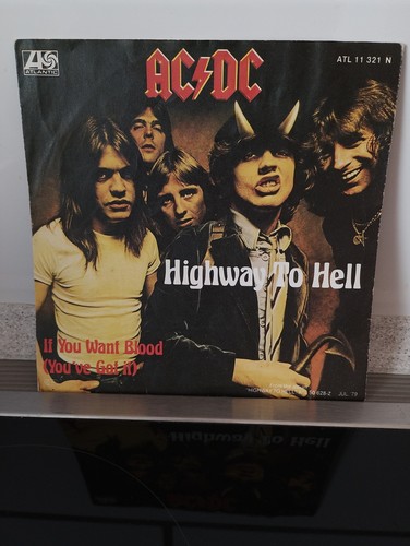 Highway hell single - to,