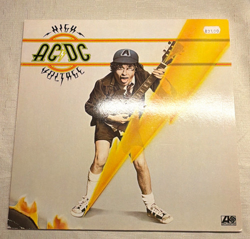 High voltage vinyl lp - ac/dc,