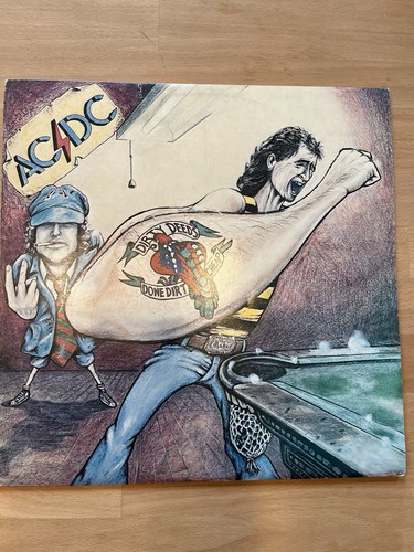 Vinyl dirty deeds done - ac/dc,